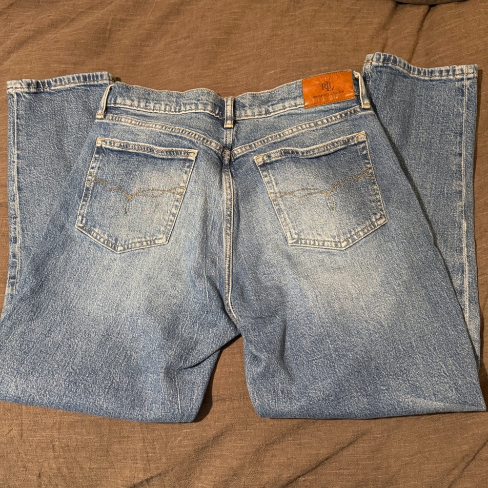 Lauren Ralph Lauren Light Blue Relaxed Jeans